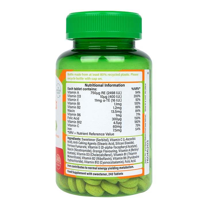 Holland and Barrett Kids Multivits & Iron  240 Tablets